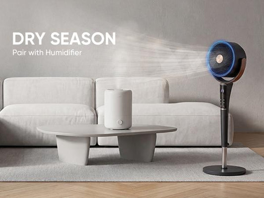 Ultra Quiet Standing Fan with Remote 15 Speed Settings Wide Oscillation Timer Adjustable Airflow
