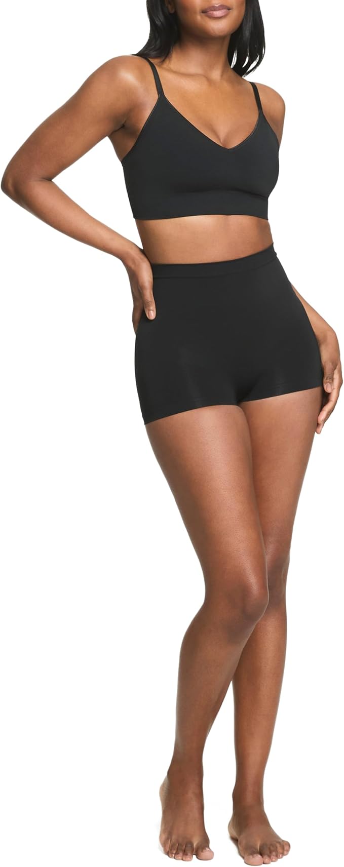 Boyshort - Seamless Shapewear Shorts - Lightweight Power Sculpting - Women's Tummy Control