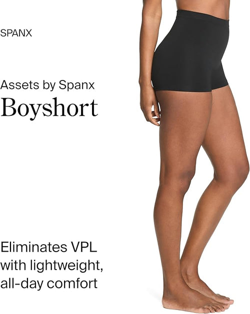 Boyshort - Seamless Shapewear Shorts - Lightweight Power Sculpting - Women's Tummy Control