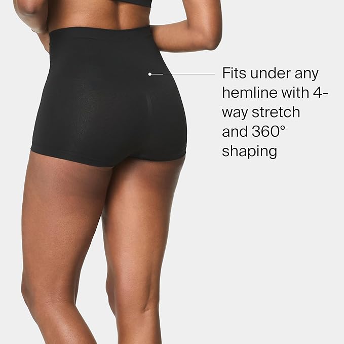 Boyshort - Seamless Shapewear Shorts - Lightweight Power Sculpting - Women's Tummy Control