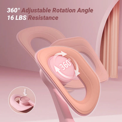 Thigh Master: 3-in-1 Inner Thigh & Arm Trainer (Smart/Strap Options)